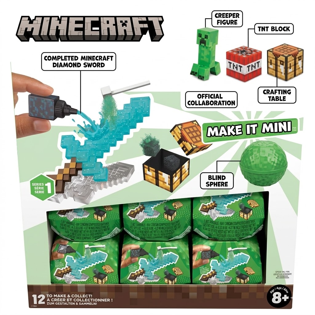 Resin Craft Minecraft - Oryginalne zestawy do samodzielnego wykonania z