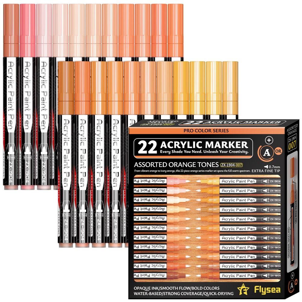 Copic Marker Classic - 22 szt. pisaków akrylowych z bardzo