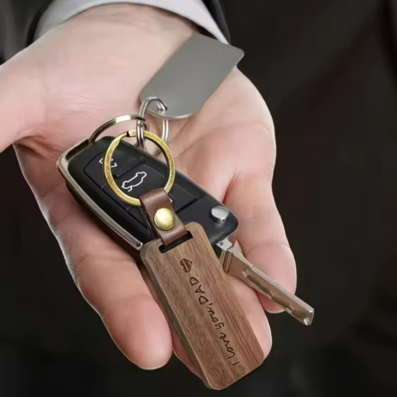Drewniane breloczki do kluczy, – Wood Ring Blank recenzja i cena