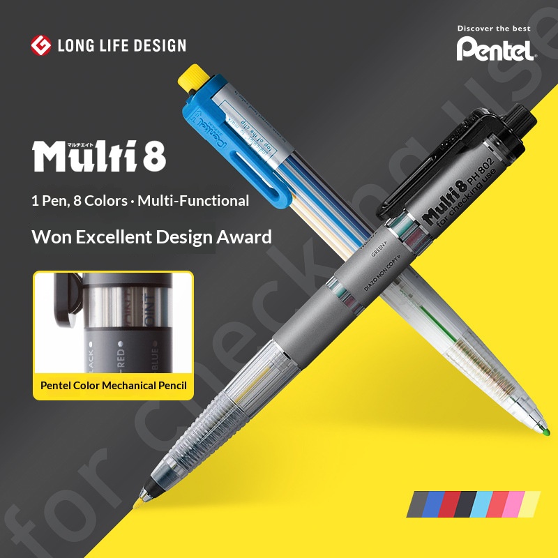 Pentel Multi 8 w 1 Kolorowy Oł – Staedtler Pencil Lumocolor recenzja i cena