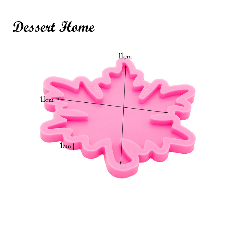 DY0758 jasne Maple leaf rzemio – Geode Mold Silicone recenzja i cena