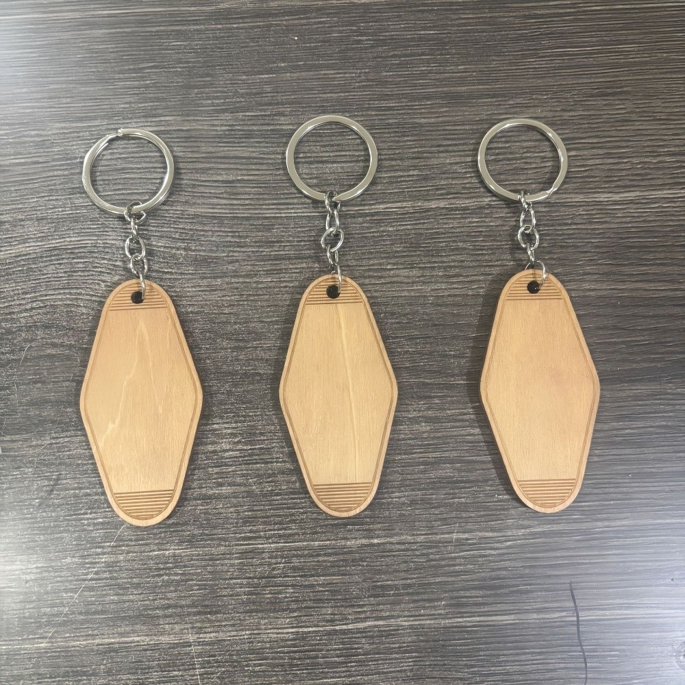 Brelok z drewna bukowego, wiel – Wood Ring Blank recenzja i cena