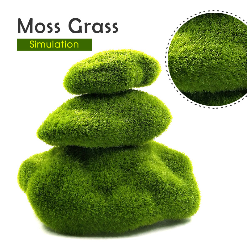 Zielona sztuczna trawa piankow – Terrarium Moss Art recenzja i cena