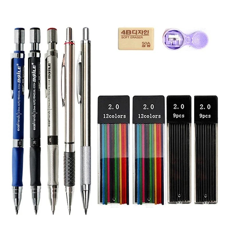 Ołówek automatyczny 2.0mm z wk – Staedtler Pencil Lumocolor recenzja i cena