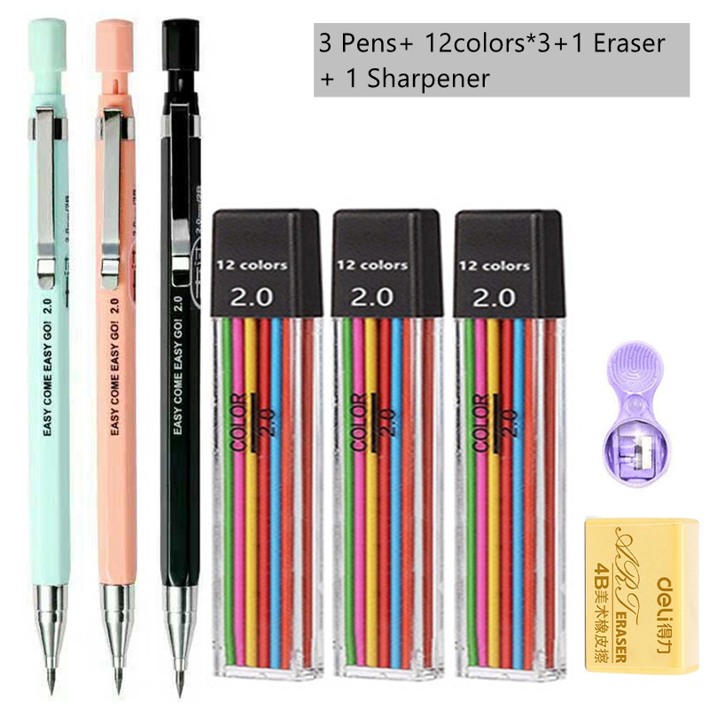 Ołówek automatyczny 2.0mm z wk – Staedtler Pencil Lumocolor recenzja i cena
