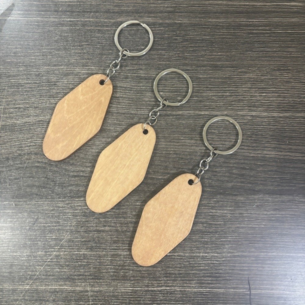 Brelok z drewna bukowego, wiel – Wood Ring Blank recenzja i cena