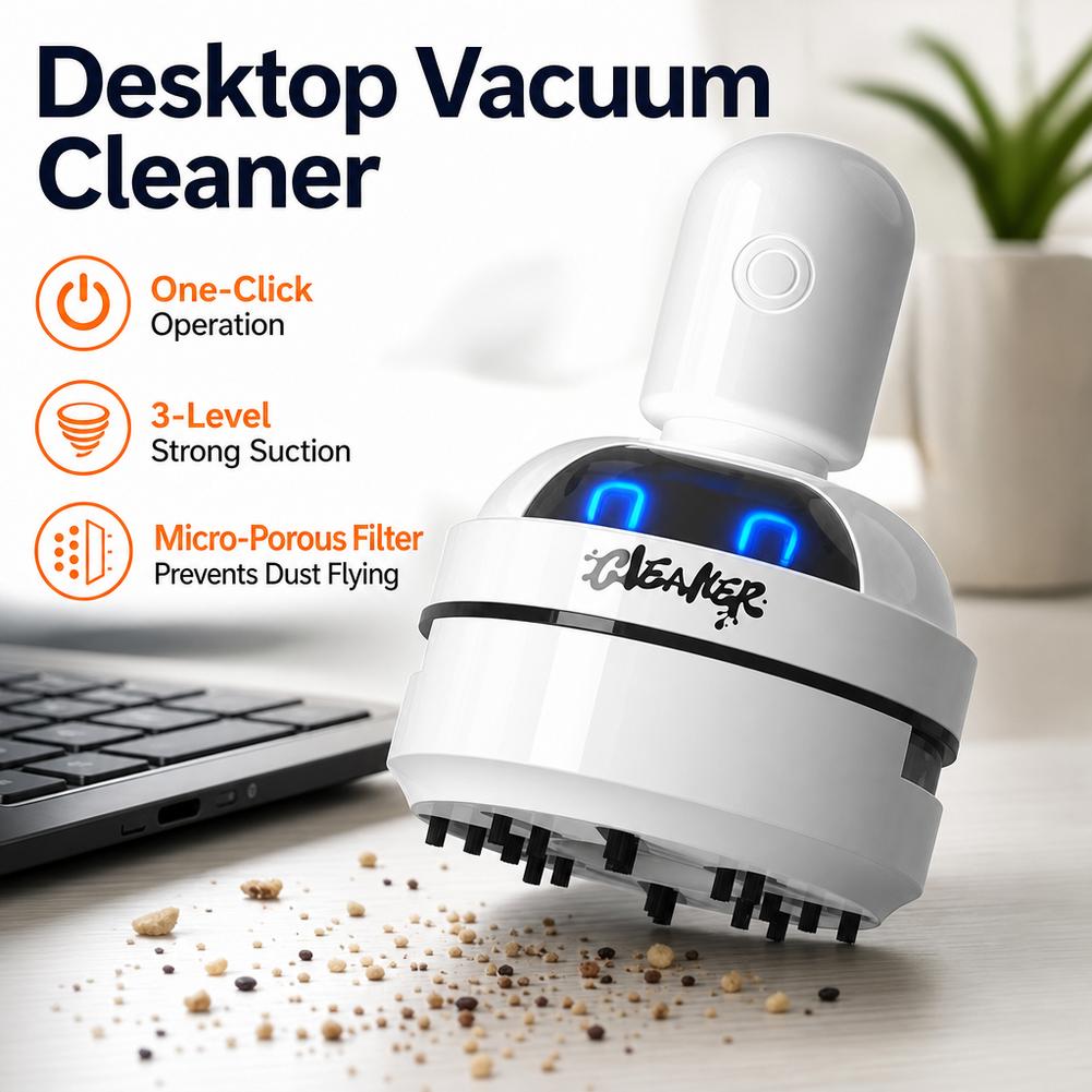 Odkurzacz biurkowy mini, ładow – Vacuum Chamber Small recenzja i cena